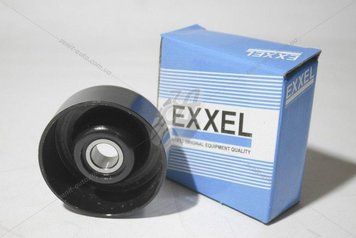 Ролик приводного ременя Audi A2, Seat Cordoba, Ibiza III, Skoda Fabia, Roomster, VW Polo 1.2D, 1.4D, 1.9D (99-) (B030.18666) EXXEL 00-00022063 фото