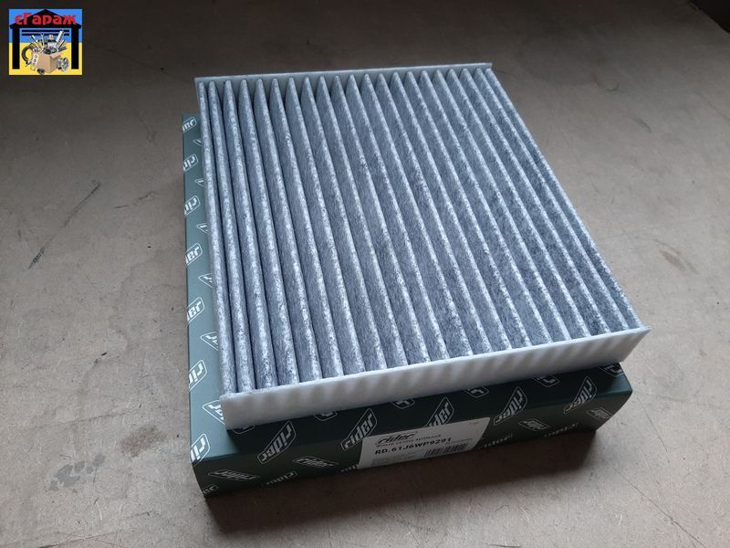Фильтр салона TOYOTA RAV4 2006-, CAMRY 2006-, PRIUS 2009- угольный (RIDER) 46101226455 фото