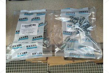 Ремкомплект колодок задн барабанного типу RENAULT LOGAN, DUSTER, KANGOO, SANDERO, CLIO (B030.79743) EXXEL 00-00079625 фото