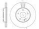 Тормозной диск передний MERCEDES C W202 1993-2000 (1.8-2.5D) 4635949140 фото 2